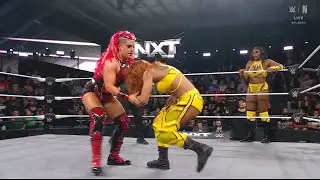 Lash Legend & Jakara Jackson Vs Sol Ruca & Zaria _(1/2) - Tag Team Match _NXT Feb 18, 2025