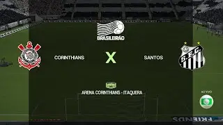 CORINTHIANS X SANTOS  - MODO CARREIRA - FIFA 16 - FIFA FRIENDS 