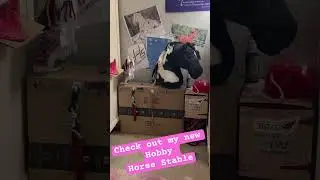 New hobby horse stable #hobbyhorse #hobbyhorsing