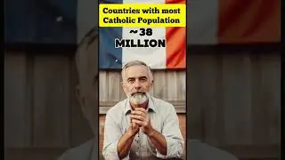 Top 10 Countries with Most Catholic Population #catholicchurch #usa #catholic #catholicnews #popular