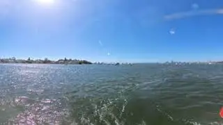 not a great shooting the mark on this race at Martin buoy 360vid