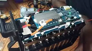 REVOLT BATTERY INSIDE AND BMS REPERING COMPLETE 💯 PERCENT PART 2 SAME STRUCTURE RV 400 AND RV 300
