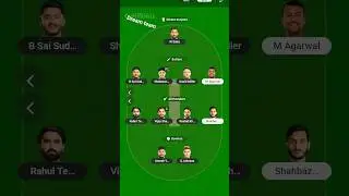 #ipl #cricket #rsh vs Gt# dream team # my 11 cycle @fansofsky3409