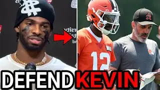 Shedeur Sanders Defends Kevin Stefanski — Even When the Browns Didn’t Defend Him