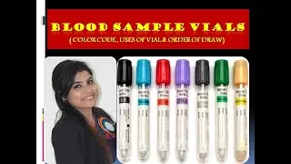 Blood Collection tubes  / Vacutainers   #types & order of draw  #Nursing 001