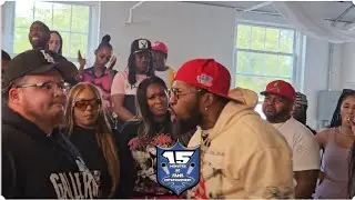 DRE DENNIS DROPPING HAYMAKERS VS CHVNK AT QB POINT BLANK RANGE EVENT