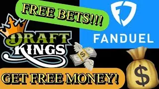 HOW TO GET FREE BETS and take advantage of these awesome promotions on Draft Kings and FanDuel!