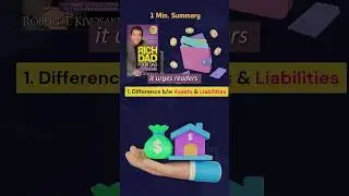 1 Minute Summary: Rich dad poor dad by Robert Kiyosaki