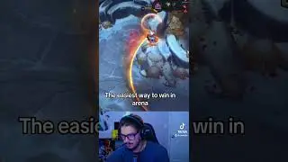 The #easiest way to win in #arena ￼￼#leagueoflegends #gamemode #lol #broken #drmubdo #op #cracked