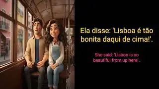 LEARN Portuguese with Simple Story for beginners (A1-A2) - A Perfect Day in Lisbon on Tram 28