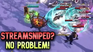 We got STREAMSNIPED and still won | epic 4v13 fights | True Albion Online Smallscale