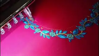 MGR 7G Embroidery design sewing machine 🪡🧵 