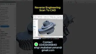 part1| Scan to CAD in Seconds | Reverse Engineering #Shorts#shorts #trending 😱😱😱