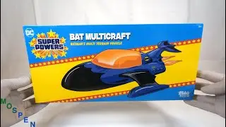 (ASMR) McFarlane Toys/DC Direct: Super Powers: Bat Multicraft Unboxing!