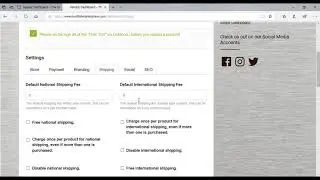 Configuring Store Shipping