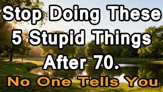 Stop Doing These 5 Stupid Things After 70 — They’re Quietly Destroying Your Health & Happiness