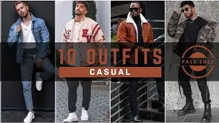 10 Latest Fall Casual Outfit Ideas For Men 2022 | Men's Fashion | Fall 2022