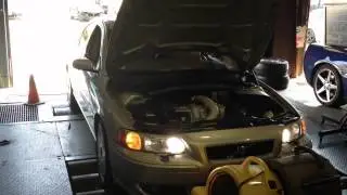 Volvo S60R 4th gear Dyno pull