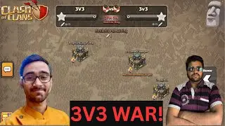 Thank You @CLASHINGADDA Dada For Your Support 🙏🏻❤️ | 3v3 Friendly War (Clash of Clans)