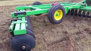 Industrias America 2630 HD offset disc at work in Oklahoma