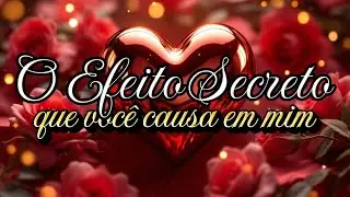 O EFEITO SECRETO QUE VOCÊ ME CAUSA ♥️🔐 UMA LINDA DECLARAÇÃO DE AMOR 