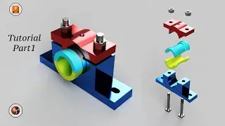 #autodeskfusion | PLUMMER BLOCK | 3D MODELING | PART1