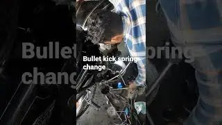Bullet kick spring change please subscribe #fullmodify #350bullet