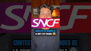 LA SNCF NE TE METTRA PLUS D&rsquo;AMENDES ! 💰💪 #sncf #train #astuces #argent #sites