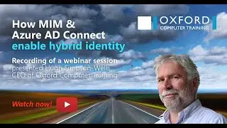 How MIM and Azure AD Connect enable hybrid identity