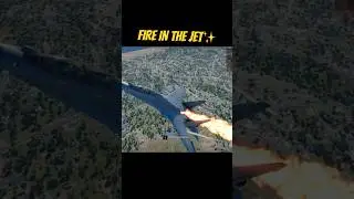 Fire in the jet #fighterjet #jet #aircraft