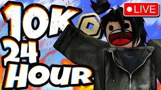 🔴24 HOUR STREAM🔴10K ROBUX GIVEAWAY🔴10,000 SUBS!