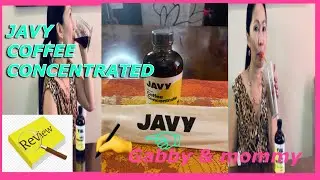 JAVY COFFEE CONCENTRATED/MICRODOSE /TASTE TEST HOT COFFEE & ICED COFFEE /COFFEE REVIEW/Gabby & mommy