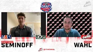 2022 NHL Draft 1-on-1 - Matthew Seminoff