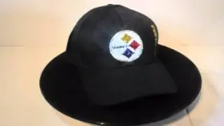 Swarovski Crystal Rhinestone Pittsburgh Steelers Bling Hat Cap