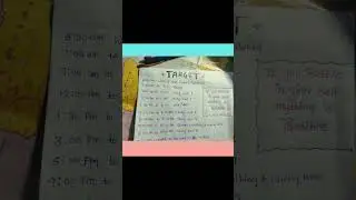 15 Hours Study Time Table ll UPSC aspirants #short#motivation # time table