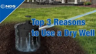 Collect and Store Runoff Back into the Ground with NDS Flo-Well&reg; Dry Well | NDS Drainage Solutions