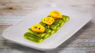 Lightly salted cucumbers 🥒 in 3 minutes. 💥 Now I only do this 🥒!