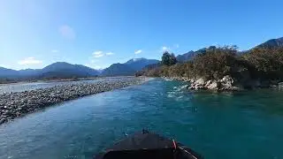 Kokatahi River  in my HDPE Jetboat