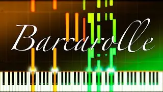 Offenbach: Barcarolle (piano solo)
