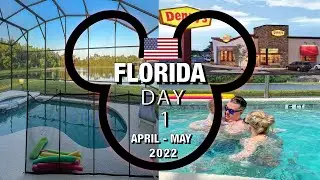 ORLANDO, FLORIDA APRIL 2022 | BABIES 1ST HOLIDAY | DISNEY WORLD | TARGET HAUL | DENNYS | POOL DAY