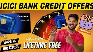 ICICI Bank's HUGE Offer!Get Premium Credit Cards for FREE (Lifetime)|Sapphiro, Rubyx, Coral Compared