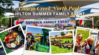 Full-Service Company Picnic at Conejo Creek North Park Thousand Oaks | Hilton Summer Family Event