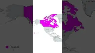 Canadian Map#shorts #youtubeshorts #russia ##history #usa #geography #map #geography#iran#canada