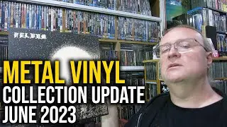 METAL VINYL Record Collection Update - June 2023 (Death Metal / Black Metal / Speed Metal)