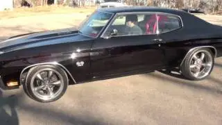 1970 Chevelle 454 auto Black Cherry