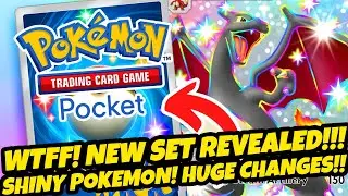 *BREAKING NEWS* NEW SET REVEALED! SHINY POKEMON! NEW CHANGES! INSANE NEW CARDS & META! (TCG Pocket