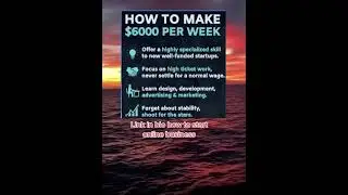How to Make #Money $6000 Per Week #Shorts