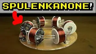 Dieser Hobby Magnetbeschleuniger ist eine Spulenkanone!