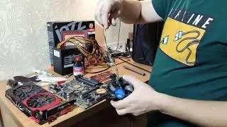 Сборка игрового компьютера i5 4690 GTX980ti 16 ОЗУ , обзор сборка с нуля + тесты , неполадки .
