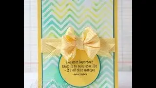 Embossing Folder Stamping By Jenn Cochran